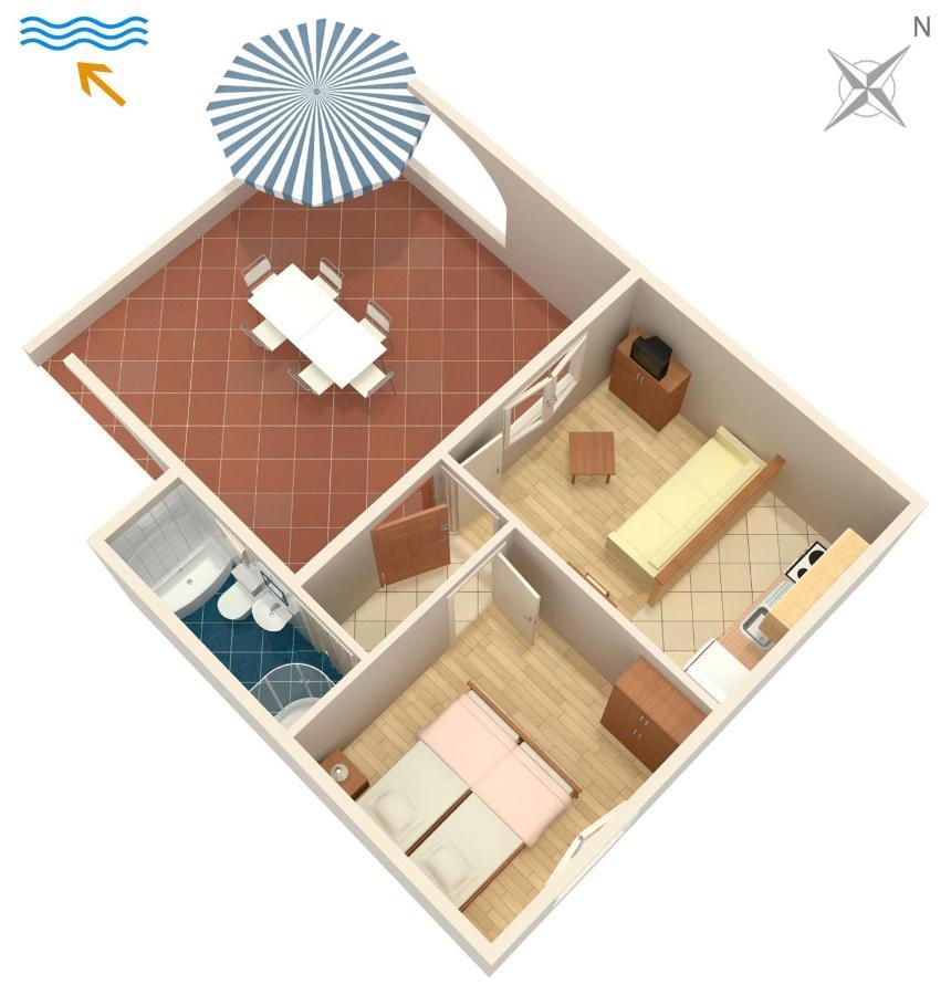 Apartments By The Sea Punat, Krk - 5351 Exterior foto