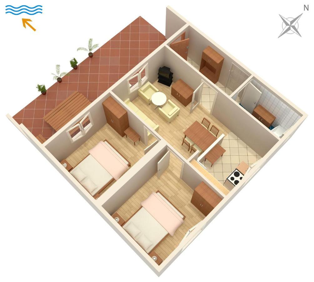 Apartments By The Sea Punat, Krk - 5351 Exterior foto
